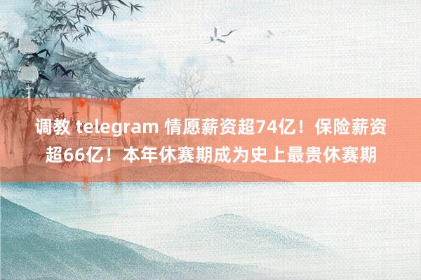 调教 telegram 情愿薪资超74亿！保险薪资超66亿！本年休赛期成为史上最贵休赛期