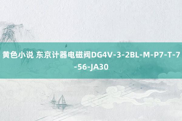 黄色小说 东京计器电磁阀DG4V-3-2BL-M-P7-T-7-56-JA30